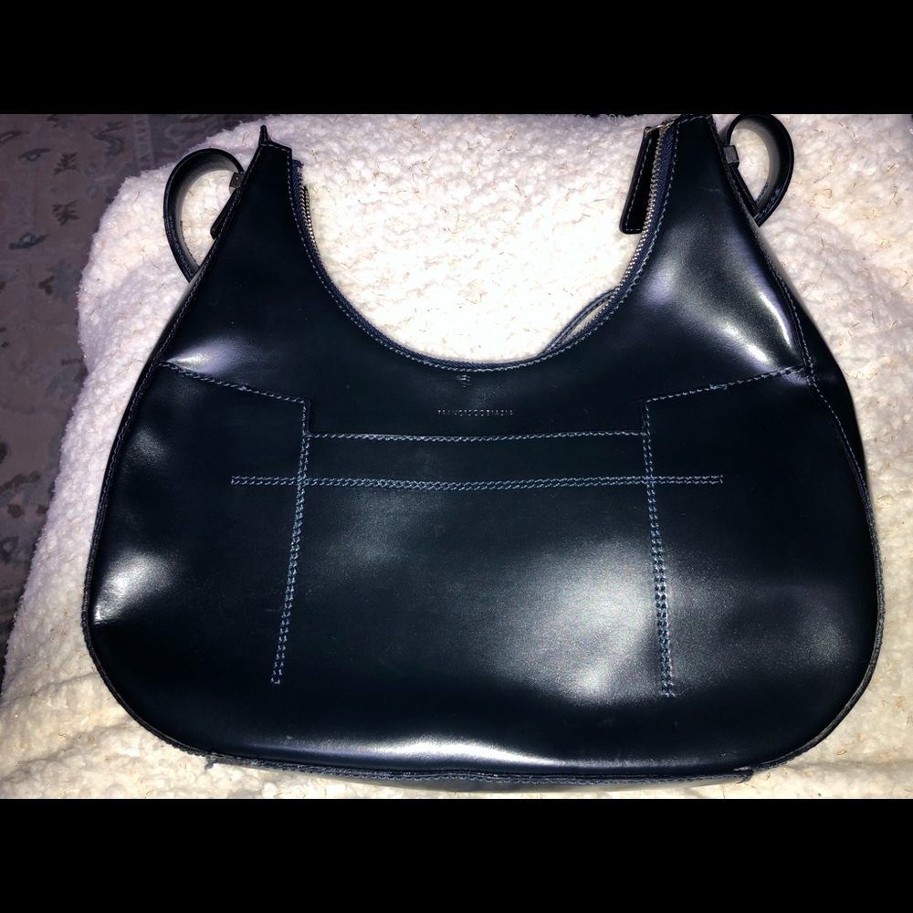 Francesco Biasia Super cool blue handbag!
